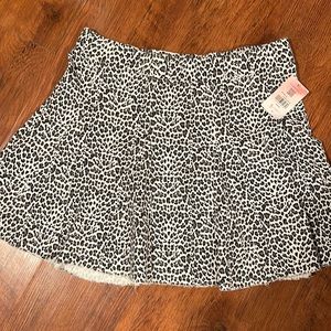 Arula formally known as a beautiful soul leopard print skirt